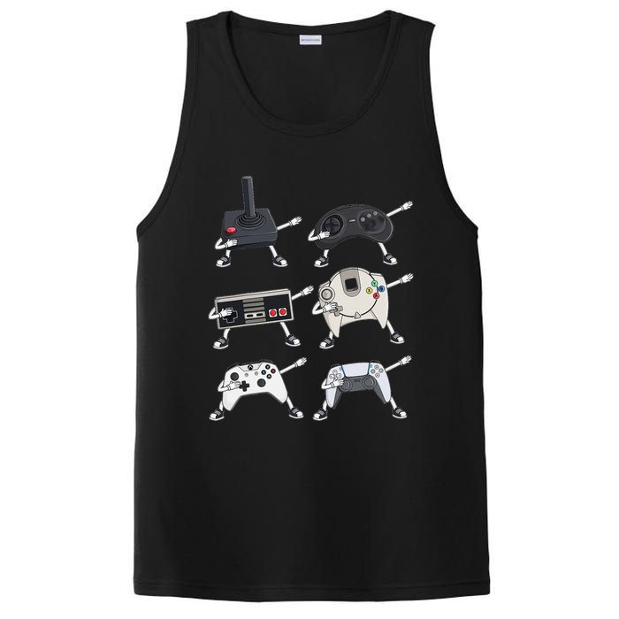 Dabbing Video Game Controllers Funny Gamer Dab PosiCharge Competitor Tank