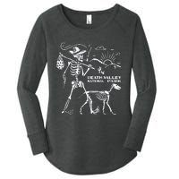 Death Valley Hiking Camping Joshua Tree Women's Perfect Tri Tunic Long Sleeve Shirt