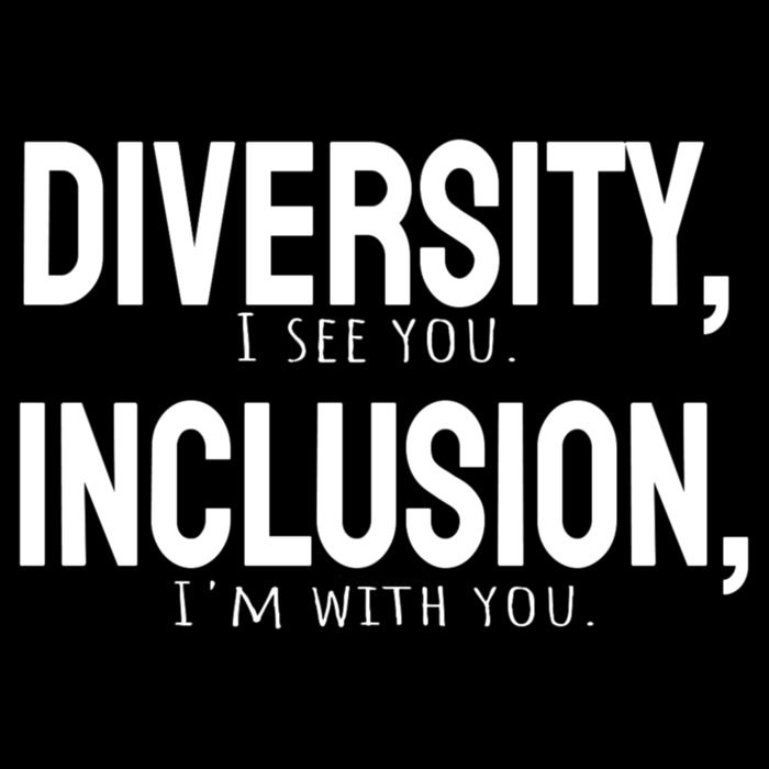 Diversity Vs Inclusion Stripe Pom Pom Beanie