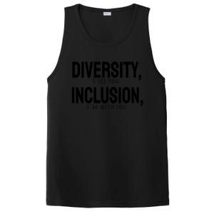 Diversity Vs Inclusion PosiCharge Competitor Tank