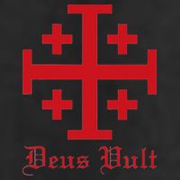 Deus Vult Jerusalem Cross Order Of The Holy Sepulchre Knight Hat