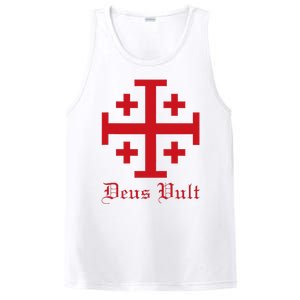 Deus Vult Jerusalem Cross Order Of The Holy Sepulchre Knight PosiCharge Competitor Tank