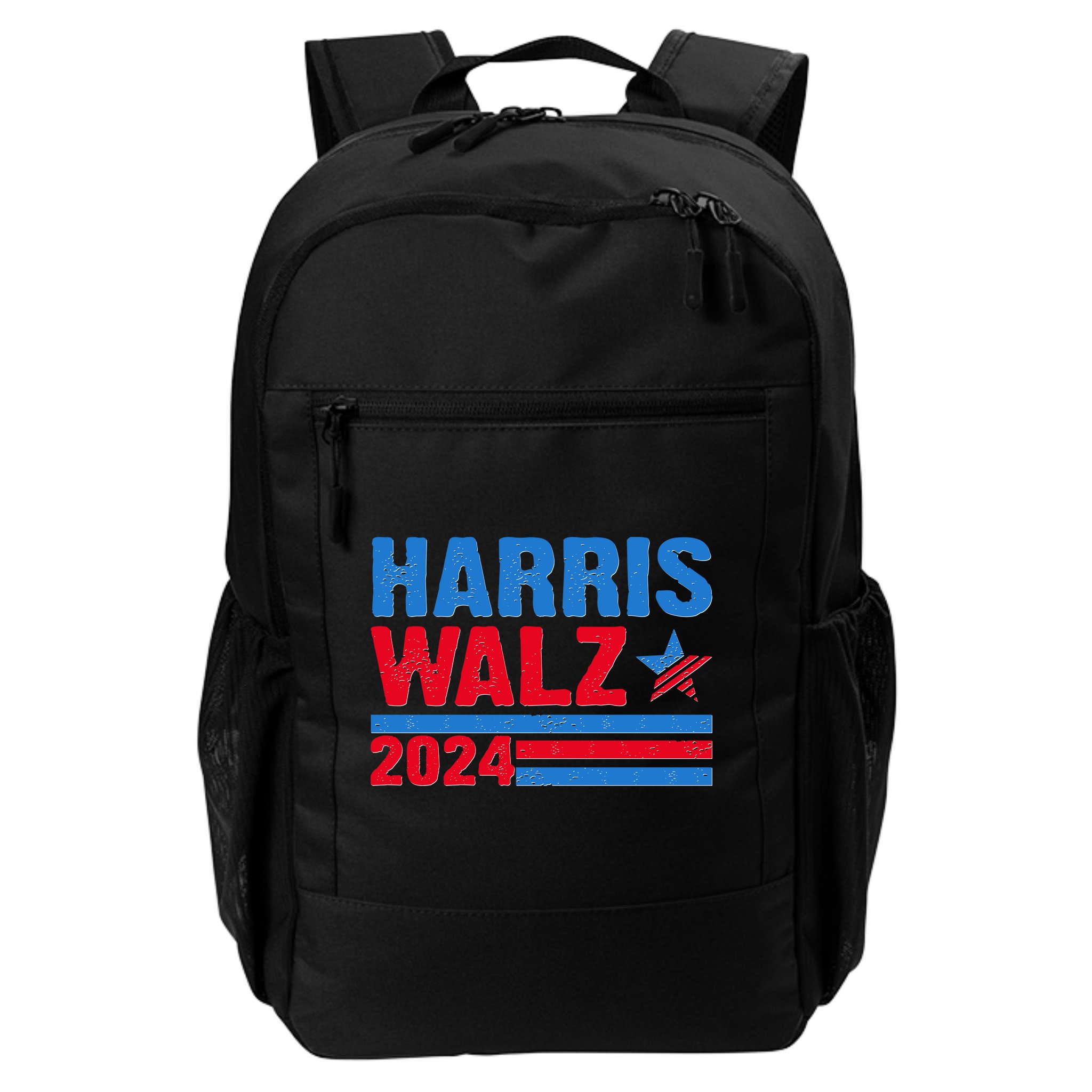 Distressed Vote Kamala Harris Tim Walz 2024 Election Backpack