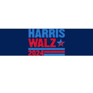 Distressed Vote Kamala Harris Tim Walz 2024 Election Bumper Sticker