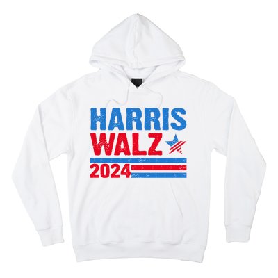 Distressed Vote Kamala Harris Tim Walz 2024 Election Hoodie