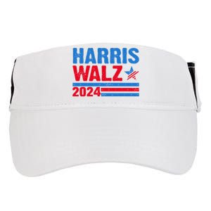 Distressed Vote Kamala Harris Tim Walz 2024 Election Adult Drive Performance Visor