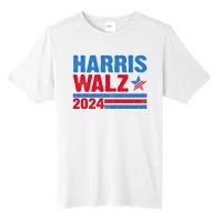 Distressed Vote Kamala Harris Tim Walz 2024 Election Tall Fusion ChromaSoft Performance T-Shirt