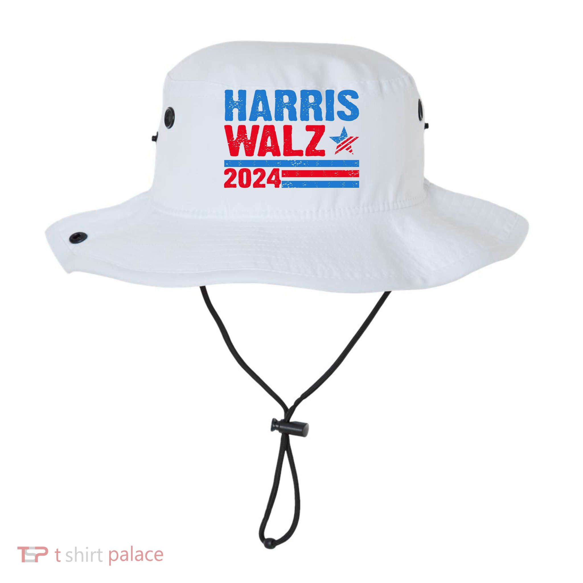 Distressed Vote Kamala Harris Tim Walz 2024 Election Bucket Hat