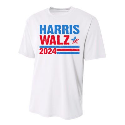 Distressed Vote Kamala Harris Tim Walz 2024 Election Performance Sprint T-Shirt