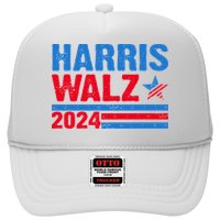 Distressed Vote Kamala Harris Tim Walz 2024 Election Trucker Hat