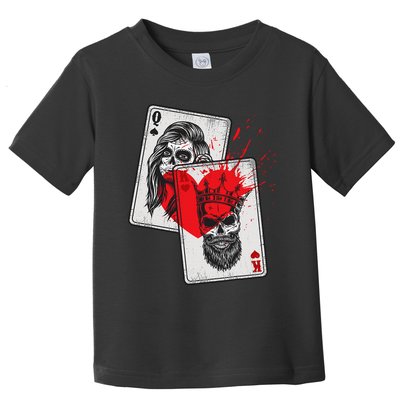 Darth Vader King of Spades Playing Card Funny Toddler T-Shirt