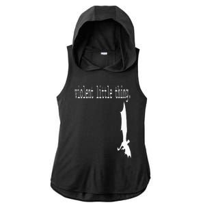 Dragon Violent Little Thing Ladies PosiCharge Tri-Blend Wicking Draft Hoodie Tank