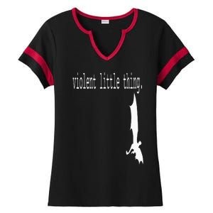 Dragon Violent Little Thing Ladies Halftime Notch Neck Tee