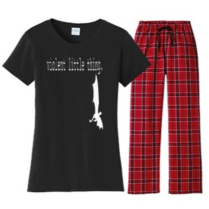 Dragon Violent Little Thing Women's Flannel Pajama Set