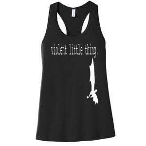 Dragon Violent Little Thing Women's Racerback Tank