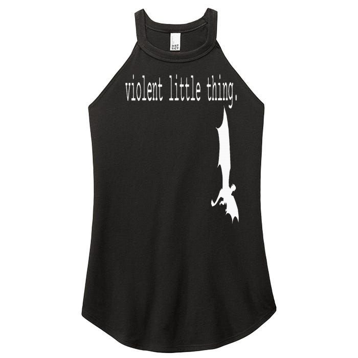 Dragon Violent Little Thing Women's Perfect Tri Rocker Tank