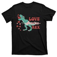 Dinosaur Valentine Love Asaurus Rex Gift For boy Valentine Day T-Shirt