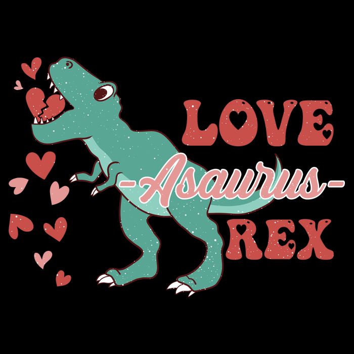 Dinosaur Valentine Love Asaurus Rex Gift For boy Valentine Day Mug