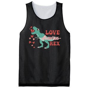 Dinosaur Valentine Love Asaurus Rex Gift For boy Valentine Day Mesh Reversible Basketball Jersey Tank