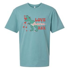 Dinosaur Valentine Love Asaurus Rex Gift For boy Valentine Day Sueded Cloud Jersey T-Shirt