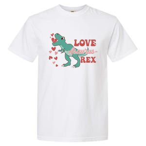 Dinosaur Valentine Love Asaurus Rex Gift For boy Valentine Day Garment-Dyed Heavyweight T-Shirt