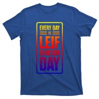 Distressed Viking Leif Erikson Day / Funny Leif Erikson Gift T-Shirt