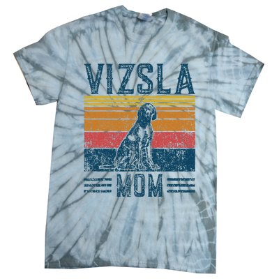 Dog Vizsla Mom Vintage Vizsla Mom Tie-Dye T-Shirt