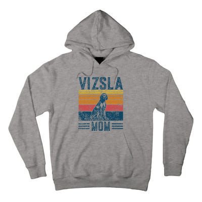 Dog Vizsla Mom Vintage Vizsla Mom Tall Hoodie