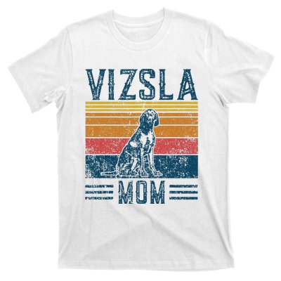 Dog Vizsla Mom Vintage Vizsla Mom T-Shirt