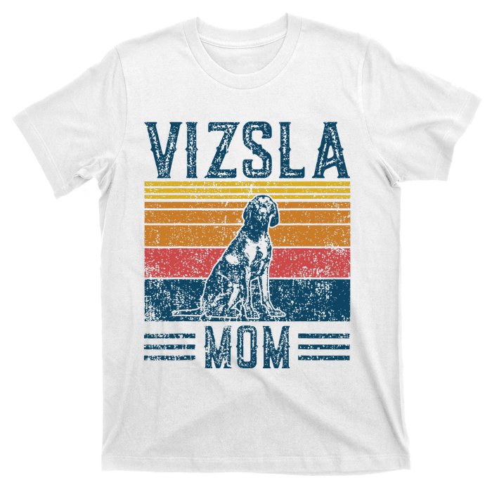 Dog Vizsla Mom Vintage Vizsla Mom T-Shirt