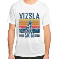 Dog Vizsla Mom Vintage Vizsla Mom Adult ChromaSoft Performance T-Shirt