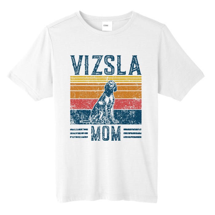 Dog Vizsla Mom Vintage Vizsla Mom Tall Fusion ChromaSoft Performance T-Shirt