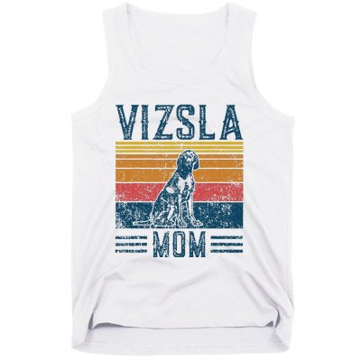 Dog Vizsla Mom Vintage Vizsla Mom Tank Top