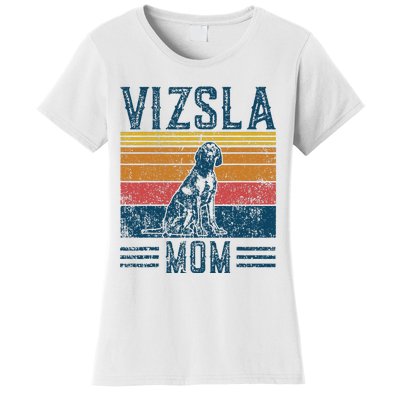 Dog Vizsla Mom Vintage Vizsla Mom Women's T-Shirt