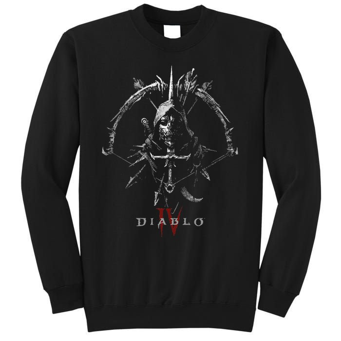 Diablo Vi Masked Rogue Icon Bow & Sword Sweatshirt