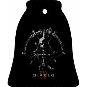 Diablo Vi Masked Rogue Icon Bow & Sword Ceramic Bell Ornament