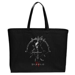 Diablo Vi Masked Rogue Icon Bow & Sword Cotton Canvas Jumbo Tote