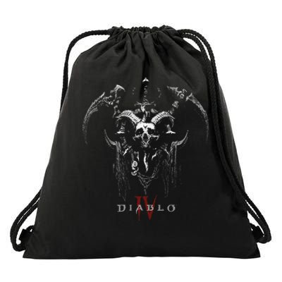 Diablo Vi Necromancer Icon Twohanded Scythes Drawstring Bag