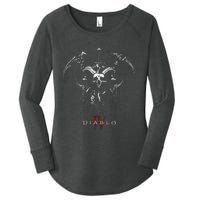 Diablo Vi Necromancer Icon Twohanded Scythes Women's Perfect Tri Tunic Long Sleeve Shirt