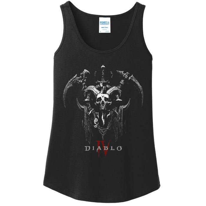 Diablo Vi Necromancer Icon Twohanded Scythes Ladies Essential Tank