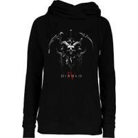 Diablo Vi Necromancer Icon Twohanded Scythes Womens Funnel Neck Pullover Hood