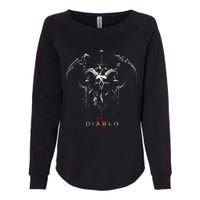 Diablo Vi Necromancer Icon Twohanded Scythes Womens California Wash Sweatshirt