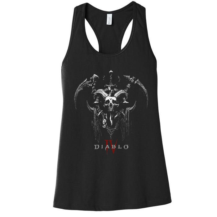 Diablo Vi Necromancer Icon Twohanded Scythes Women's Racerback Tank