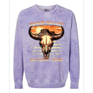 Death Valley National Park Colorblast Crewneck Sweatshirt