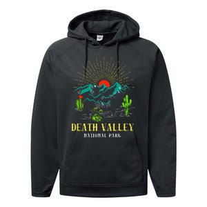 Death Valley National Park Desert California Nevada Tourist Performance Fleece Hoodie