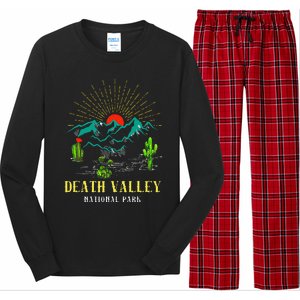 Death Valley National Park Desert California Nevada Tourist Long Sleeve Pajama Set