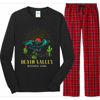 Death Valley National Park Desert California Nevada Tourist Long Sleeve Pajama Set