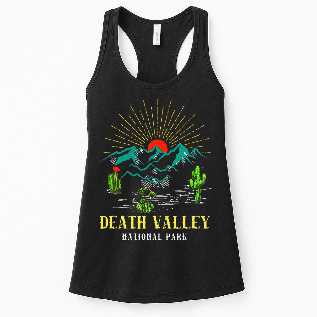 Death Valley National Park Desert California Nevada Tourist Womens Tank Top