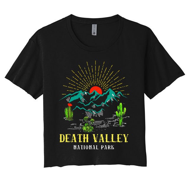 Death Valley National Park Desert California Nevada Tourist Crop Top
