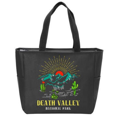 Death Valley National Park Desert California Nevada Tourist Zip Tote Bag